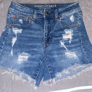 American Eagle Super Stretch Denim Shorts